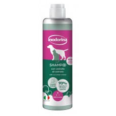 Inodorina Shampoo with Cucumber Extract - Освежаващ шампоан за кучета и котки, обогатен с екстракт от краставица, 250 мл - 24.5.11 Inodorina Shampoo with Cucumber Extract - Освежаващ шампоан за кучета и котки, обогатен с екстракт от краставица, 250 мл - 24.5.11